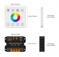 Контроллер для светодиодной ленты RGB 5-24V 30А